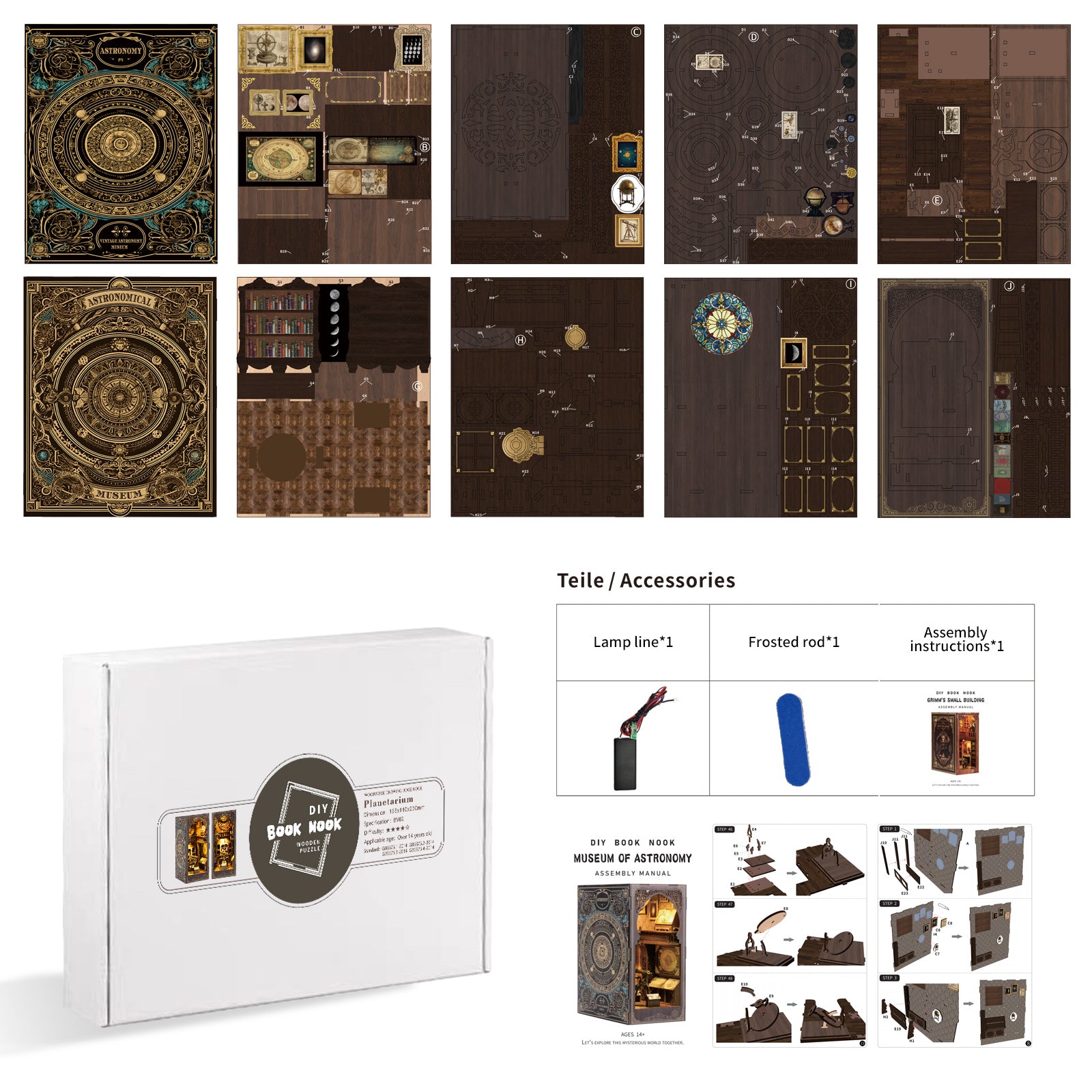 Museum of Astronomy Book Nook Kit