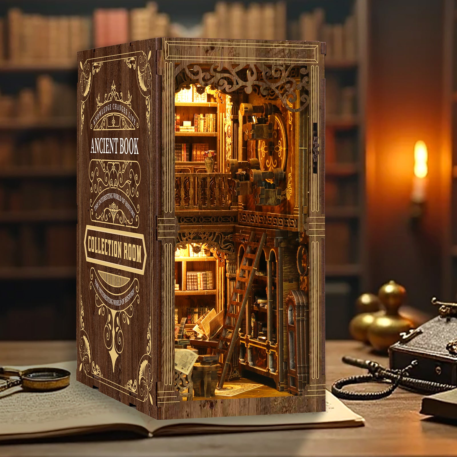 The Private Library That Keeps Glowing After Dark