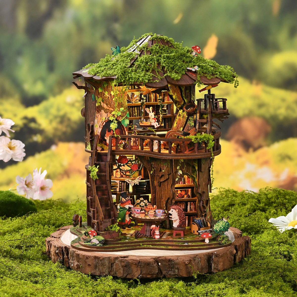 Forest Tea Book Club Book Nook Kit