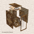 Load image into Gallery viewer, The Antiquarian Library Book Nook Kit
