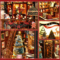 Load image into Gallery viewer, The Christmas Shop Book Nook Kit
