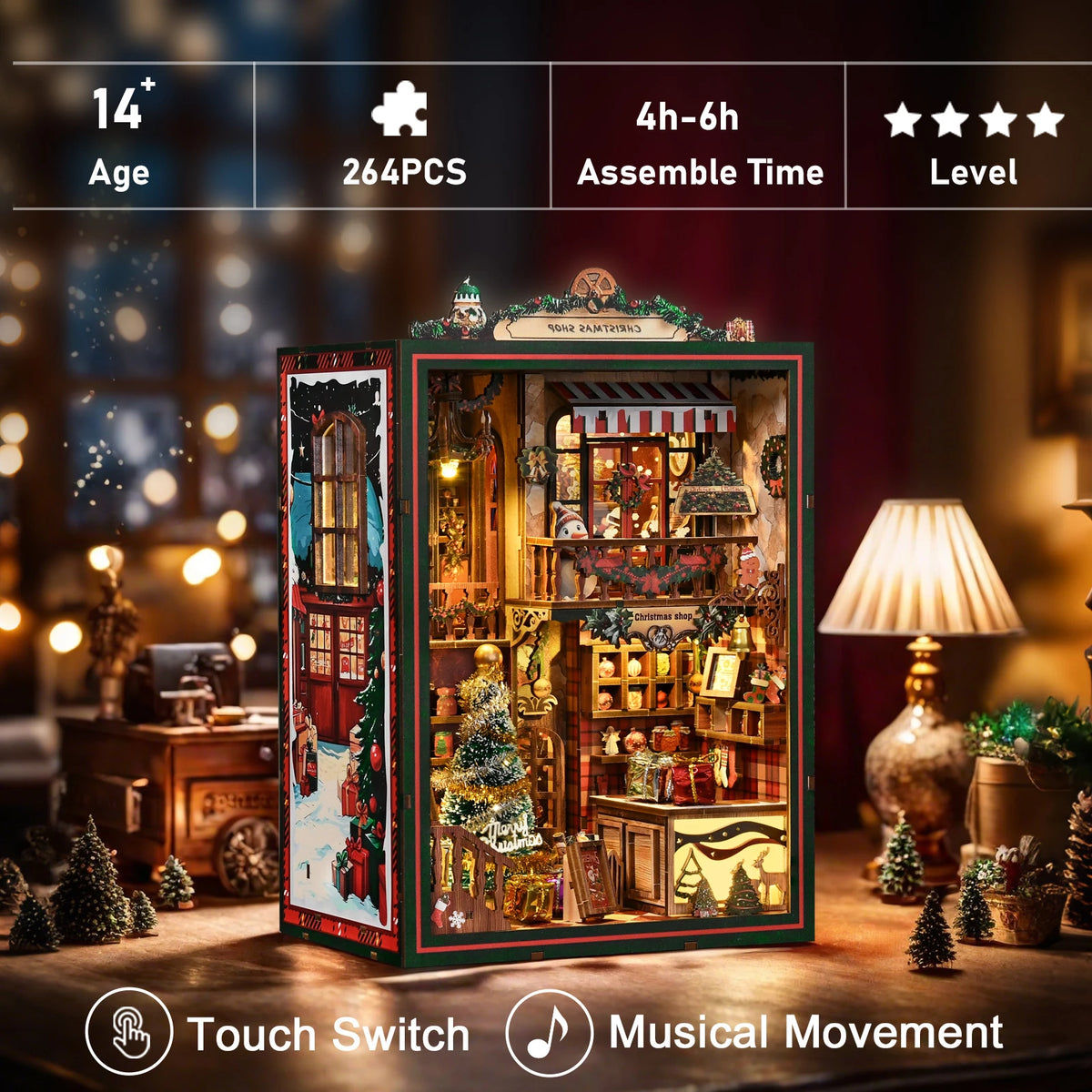The Christmas Shop Book Nook Kit