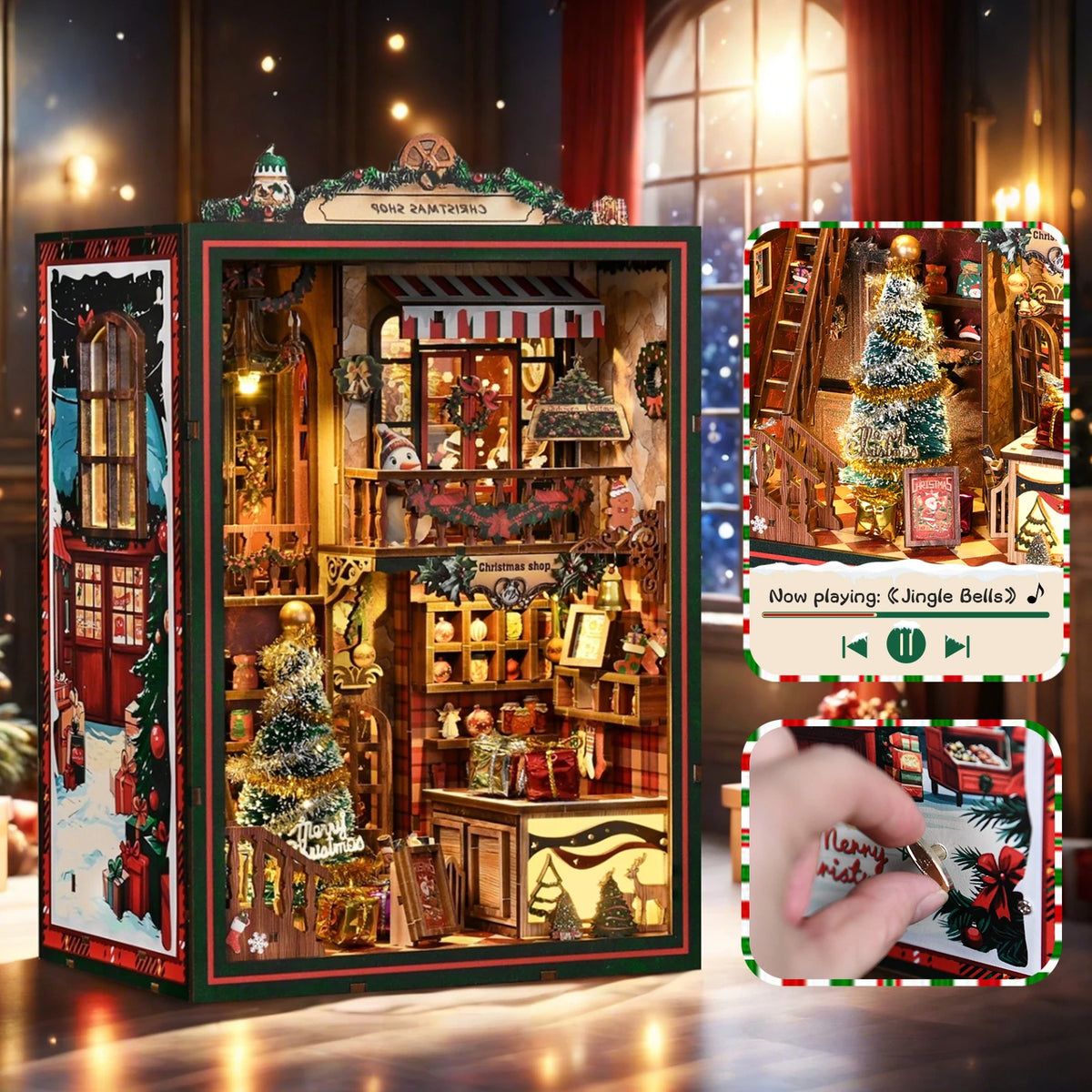 The Christmas Shop Book Nook Kit