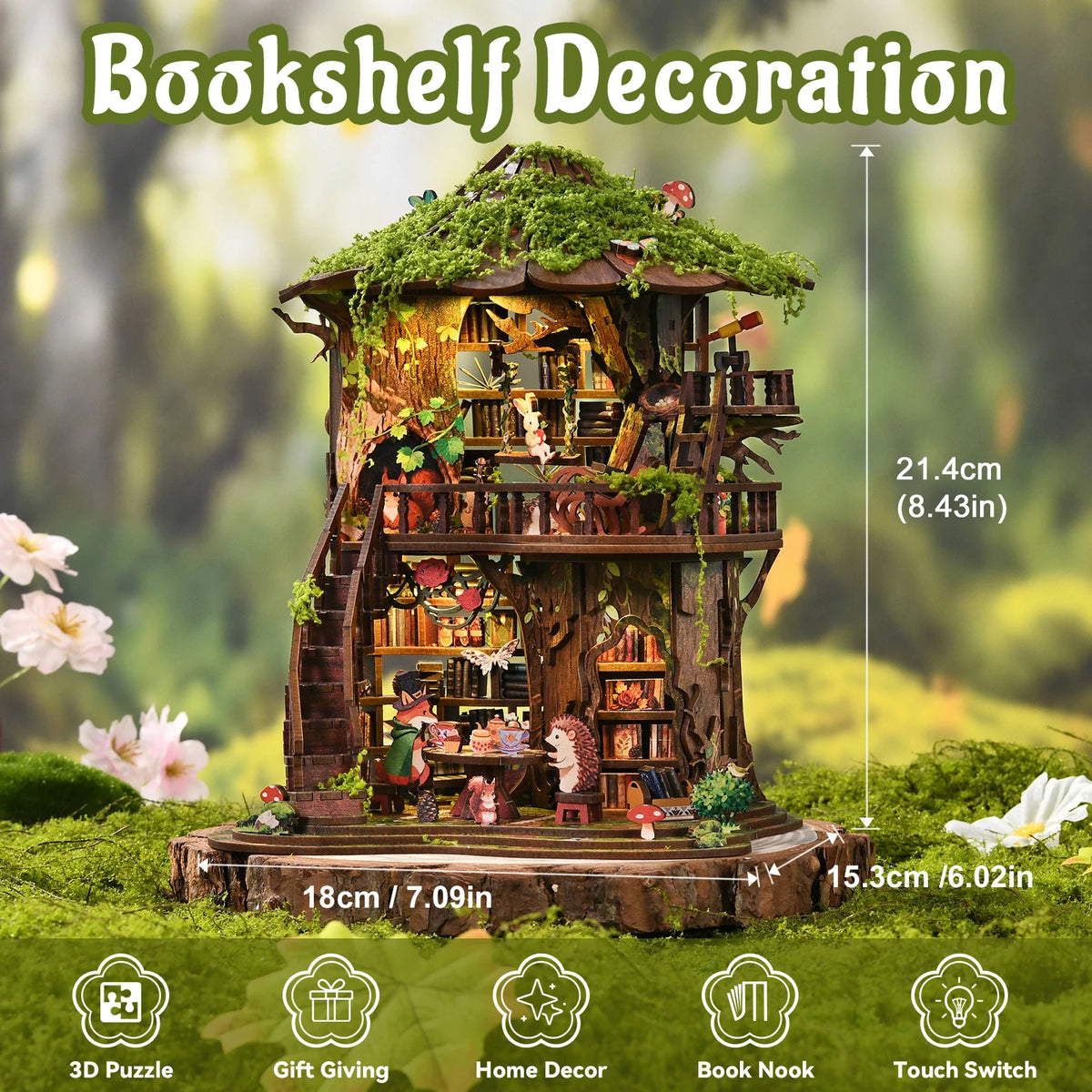 Forest Tea Book Club Book Nook Kit