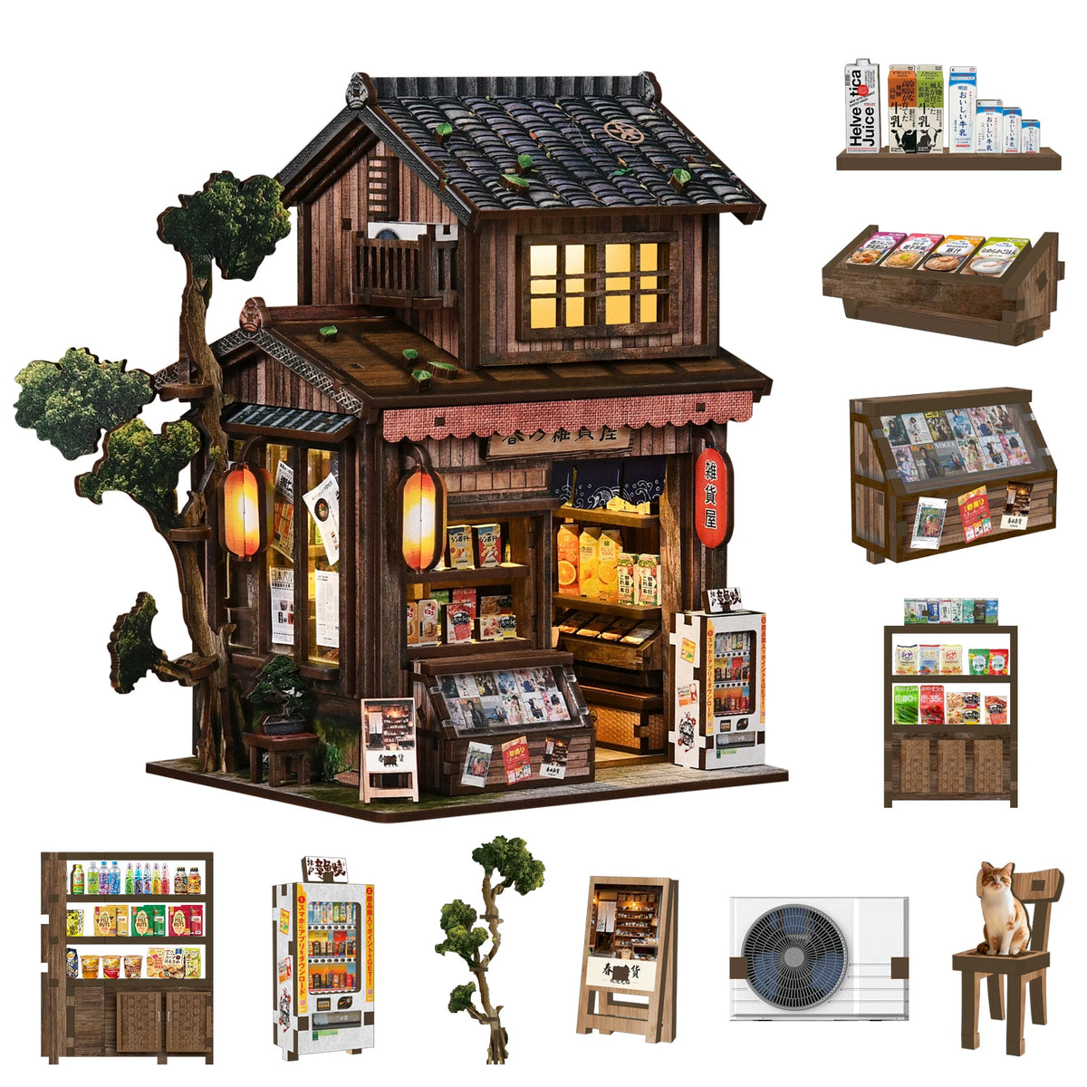 Springtime General Store Book Nook Kit