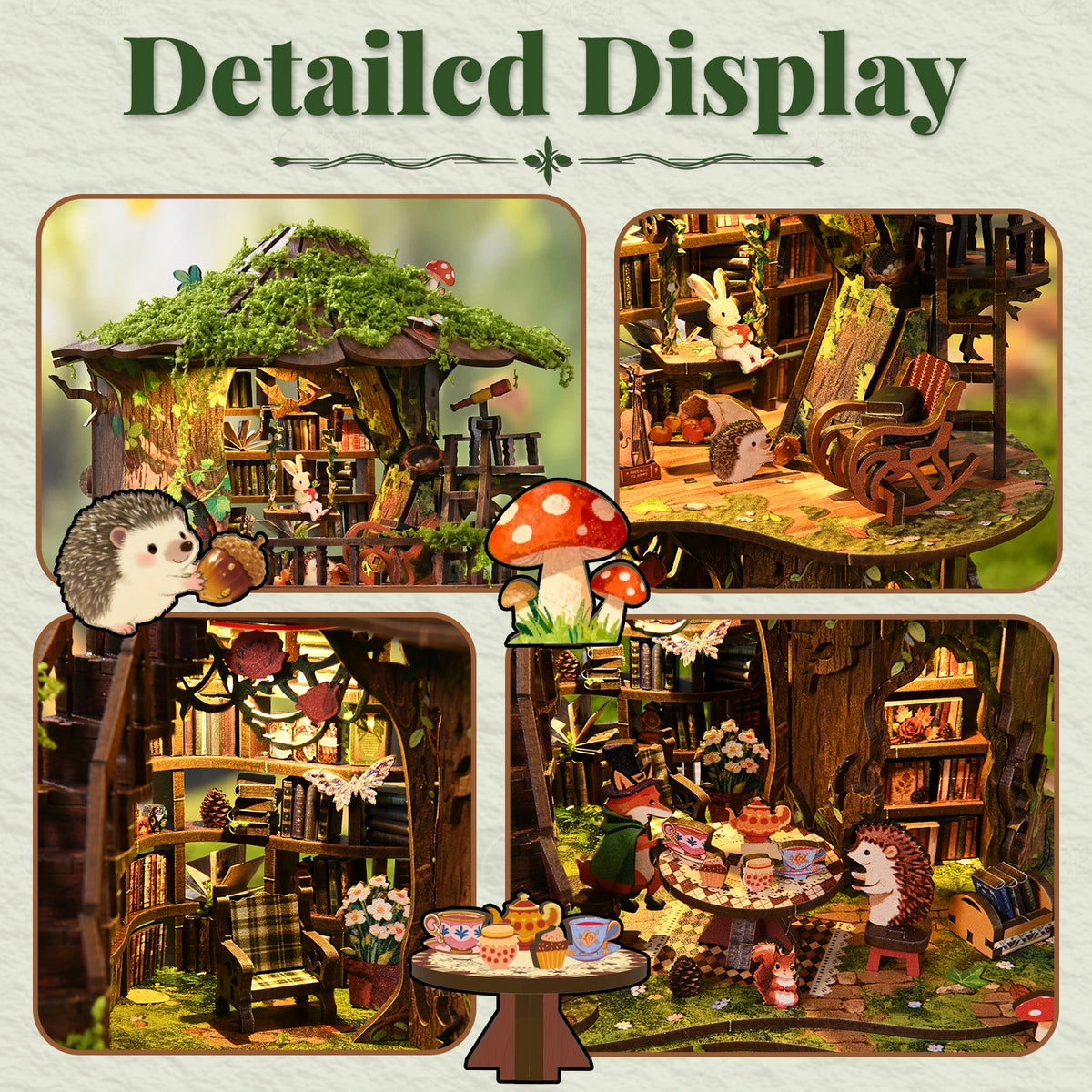 Forest Tea Book Club Book Nook Kit