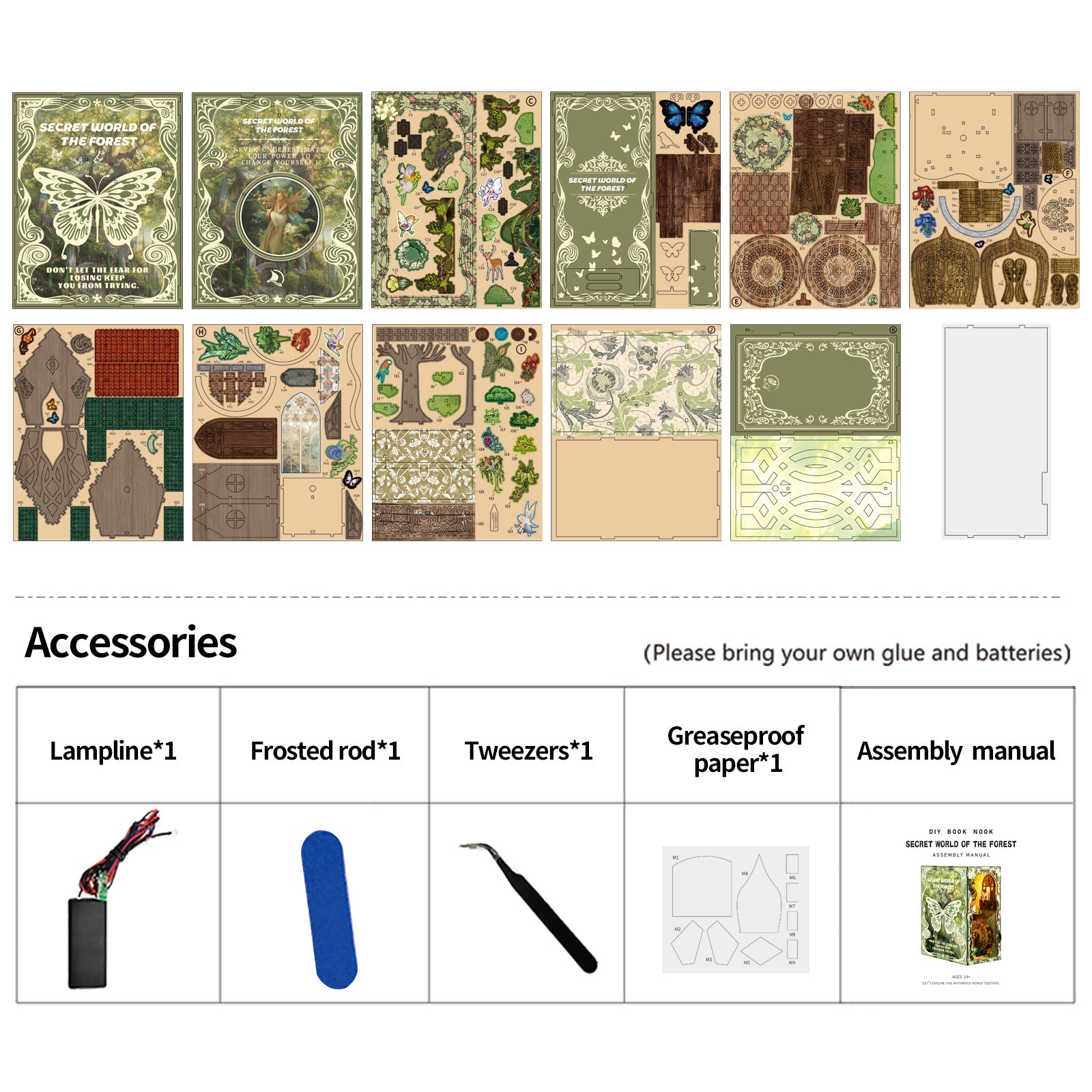 The Enchanted Forest Book Nook Kit