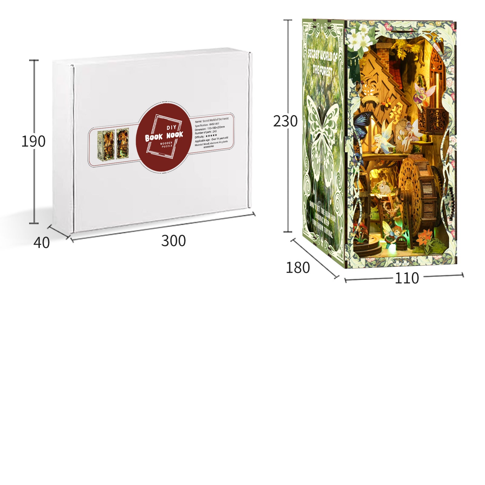 The Enchanted Forest Book Nook Kit