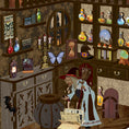 Load image into Gallery viewer, Midnight Magic Book Nook Kit
