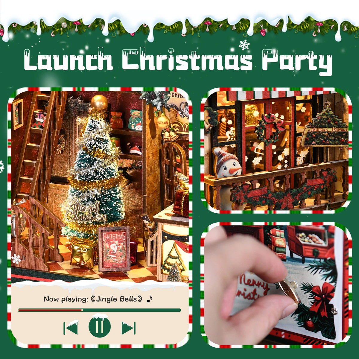 The Christmas Shop Book Nook Kit