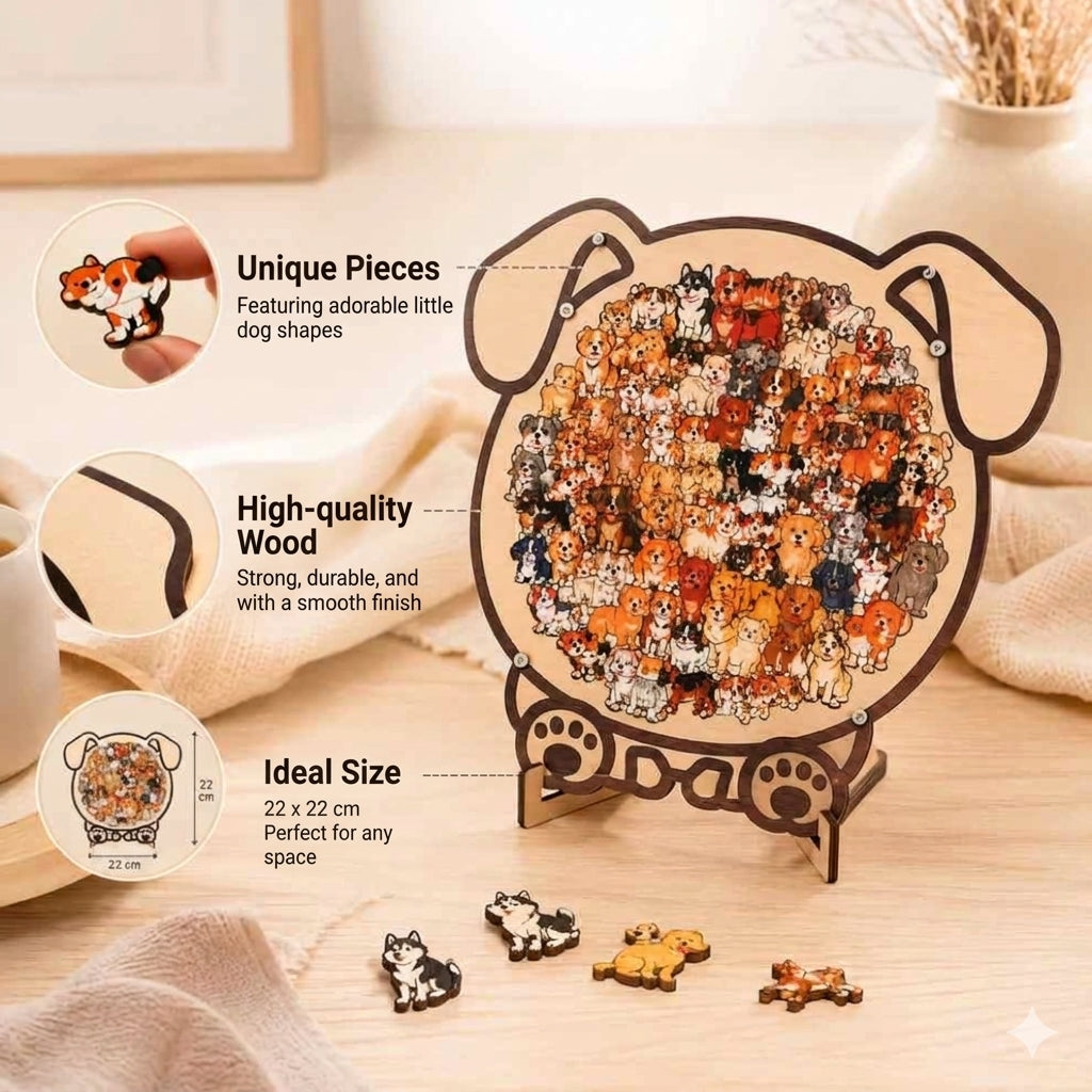 Sonroia Box-Cute Animal Puzzles