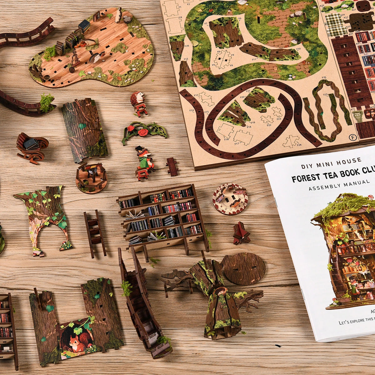Forest Tea Book Club Book Nook Kit