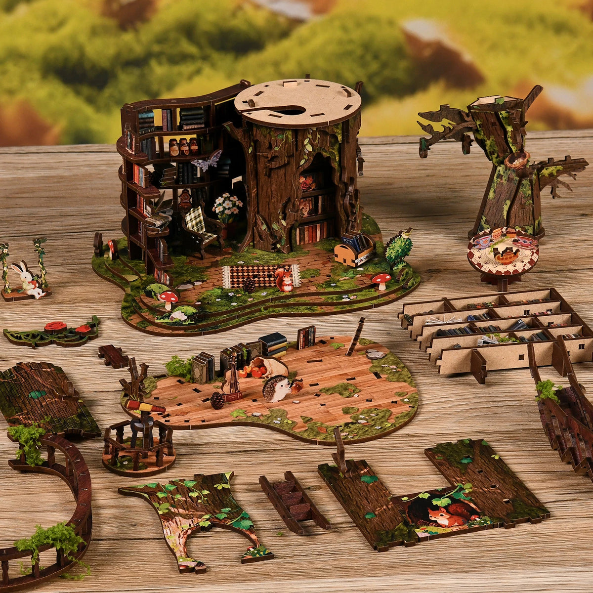Forest Tea Book Club Book Nook Kit