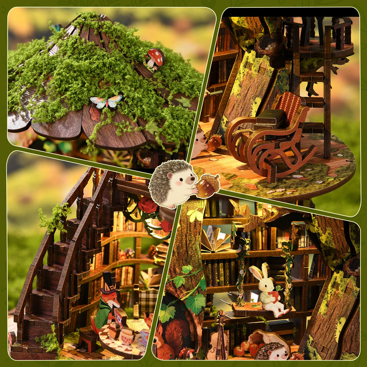 Forest Tea Book Club Book Nook Kit