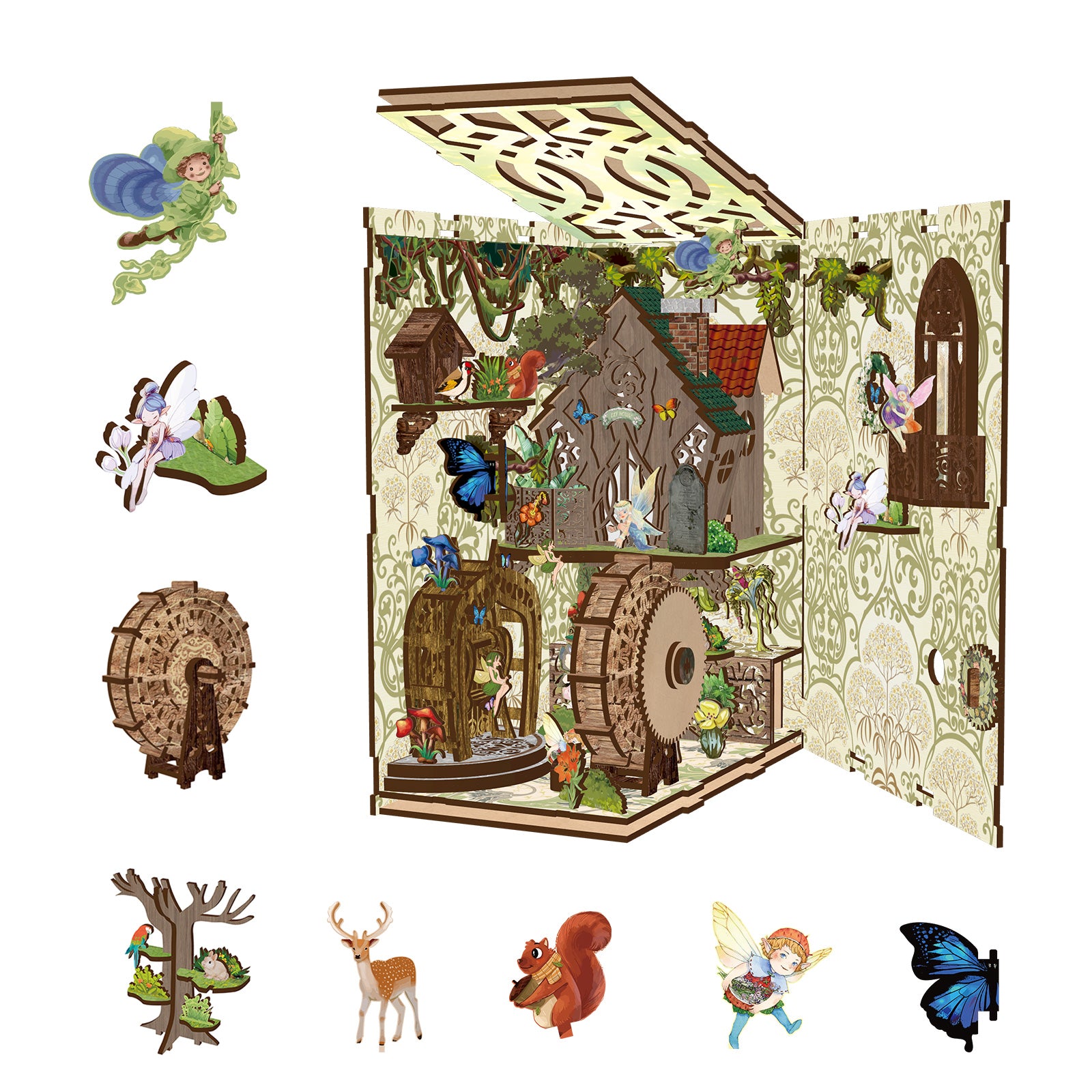 The Enchanted Forest Book Nook Kit
