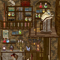 Load image into Gallery viewer, Midnight Magic Book Nook Kit
