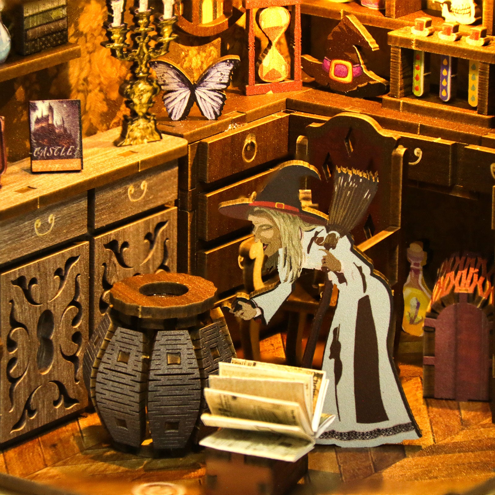 Midnight Magic Book Nook Kit