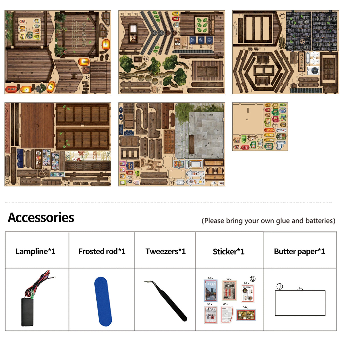 Springtime General Store Book Nook Kit