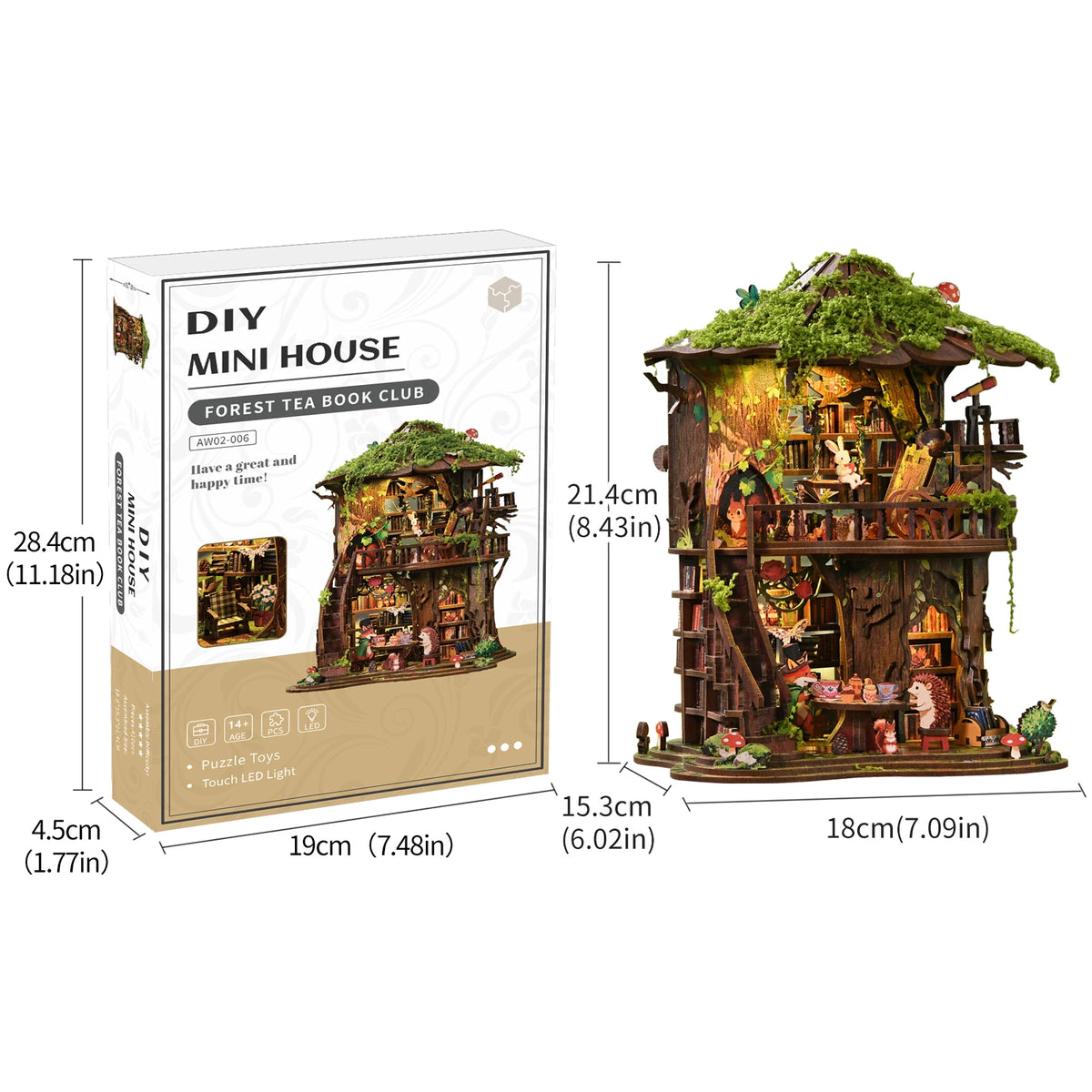 Forest Tea Book Club Book Nook Kit